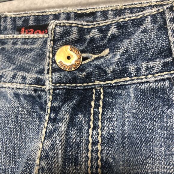 Rock & Roll Double Barrel Jeans Mens 33x31 Straight Leg Relaxed Fit Cowboy Denim - Picture 4 of 16